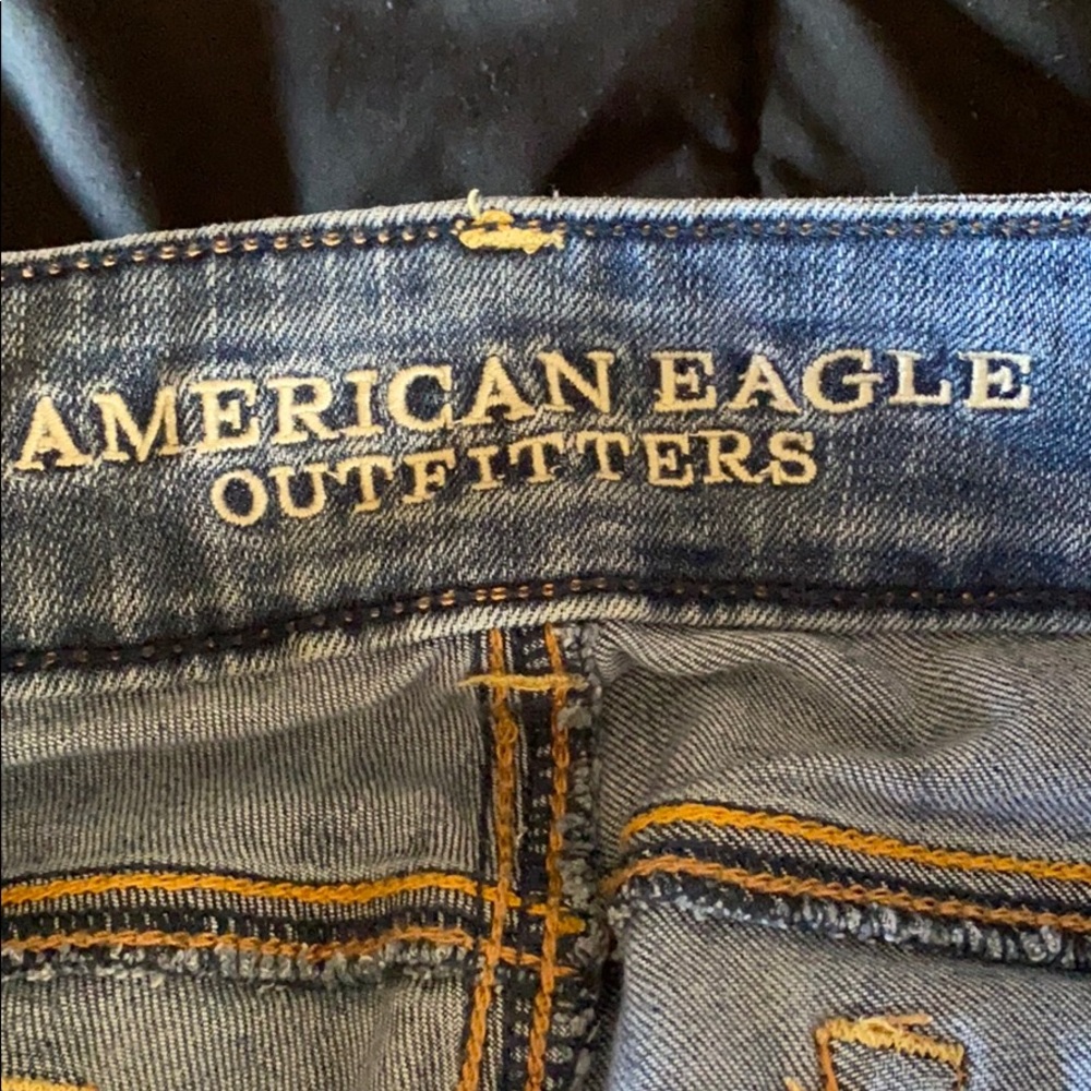 American eagle flare jeans size 4 - Picture 3 of 6